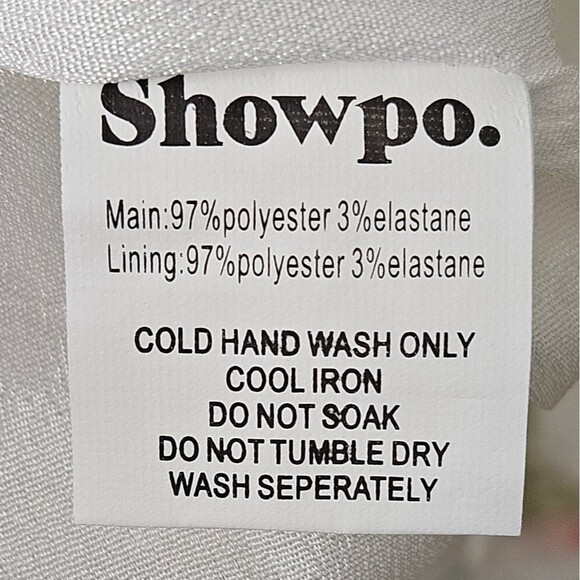 Showpo White Off the Shoulder Sleeveless Sheath Dress - Picture 8 of 9